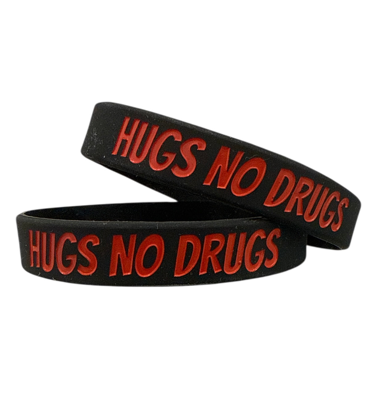 Hugs No Drugs Wristband